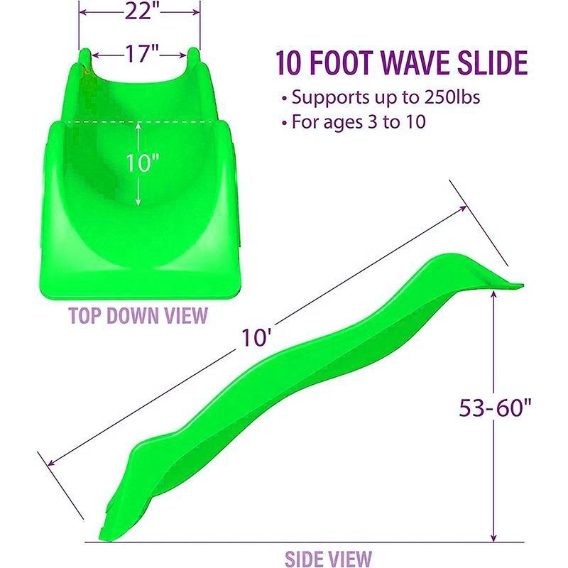 plastic wave slide spec