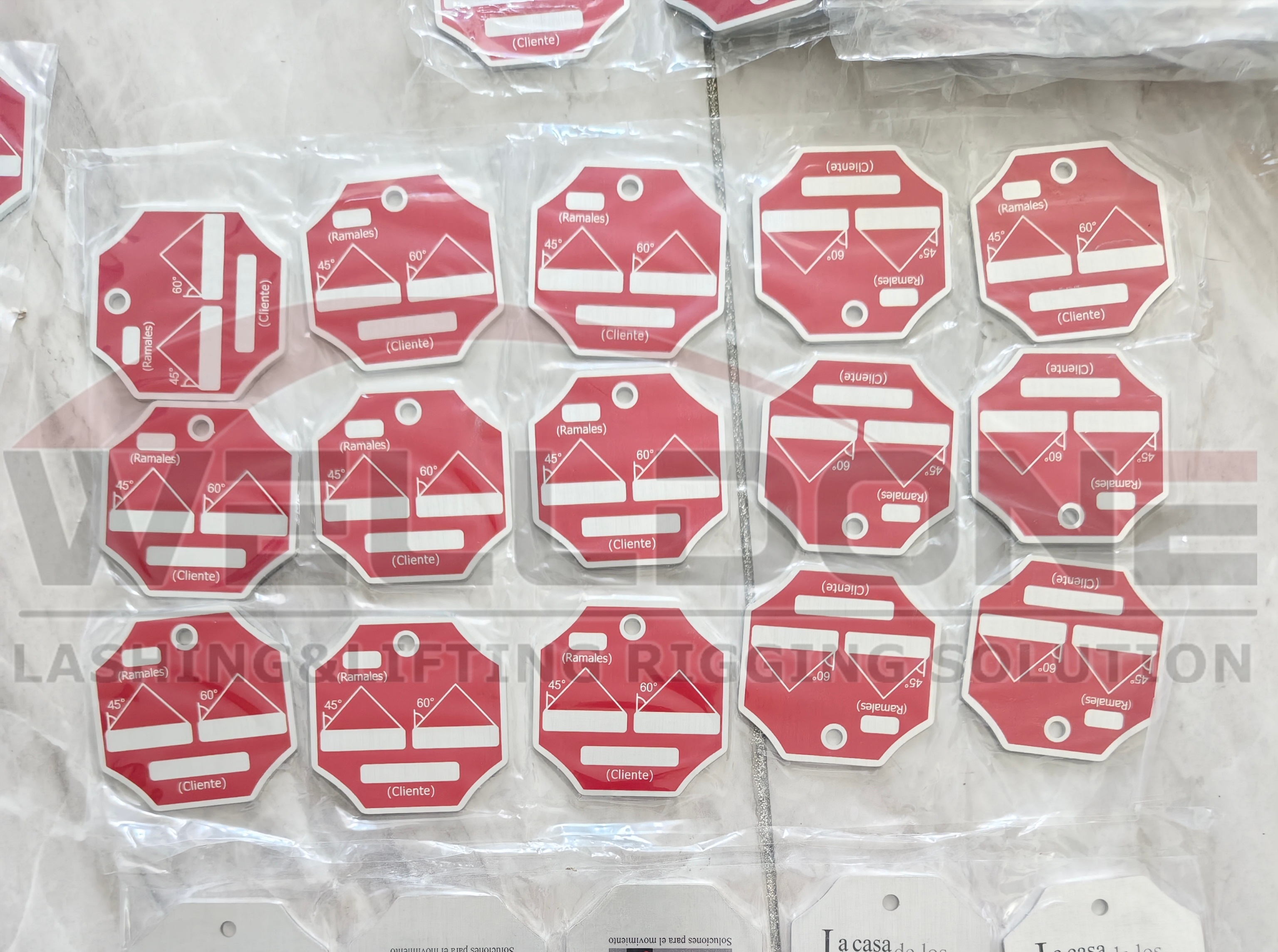 aluminum identification tag